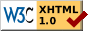 W3C XHTML Compliant
